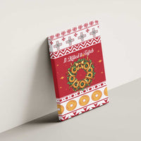 Malta Christmas Canvas Wall Art Maltese Honey Rings - Wonder Print Shop