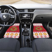 Malta Christmas Car Mats Maltese Honey Rings - Wonder Print Shop