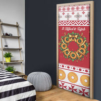 Malta Christmas Door Cover Maltese Honey Rings - Wonder Print Shop