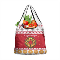 Malta Christmas Grocery Bag Maltese Honey Rings - Wonder Print Shop
