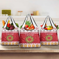 Malta Christmas Grocery Bag Maltese Honey Rings - Wonder Print Shop