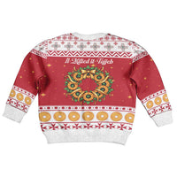 Malta Christmas Kid Ugly Christmas Sweater Maltese Honey Rings - Wonder Print Shop