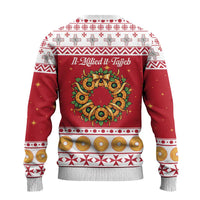 Malta Christmas Ugly Christmas Sweater Maltese Honey Rings - Wonder Print Shop