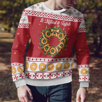 Malta Christmas Ugly Christmas Sweater Maltese Honey Rings - Wonder Print Shop