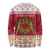 Malta Christmas Long Sleeve Shirt Maltese Honey Rings - Wonder Print Shop