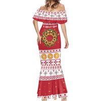 Malta Christmas Mermaid Dress Maltese Honey Rings - Wonder Print Shop