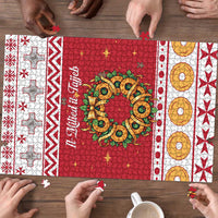 Malta Christmas Puzzle Maltese Honey Rings - Wonder Print Shop