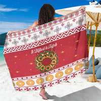 Malta Christmas Sarong Maltese Honey Rings - Wonder Print Shop