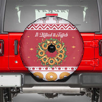 Malta Christmas Spare Tire Cover Maltese Honey Rings - Wonder Print Shop