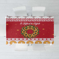 Malta Christmas Tablecloth Maltese Honey Rings - Wonder Print Shop