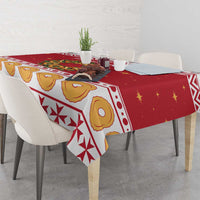 Malta Christmas Tablecloth Maltese Honey Rings - Wonder Print Shop