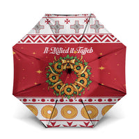 Malta Christmas Umbrella Maltese Honey Rings - Wonder Print Shop