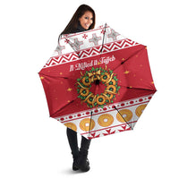 Malta Christmas Umbrella Maltese Honey Rings - Wonder Print Shop