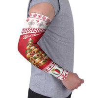Traditional Maltese Imqaret Pastry Arm Sleeves Malta Imqaret Christmas Tree - Wonder Print Shop