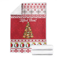 Traditional Maltese Imqaret Pastry Blanket Malta Imqaret Christmas Tree - Wonder Print Shop