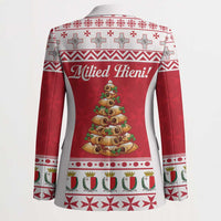 Traditional Maltese Imqaret Pastry Blazer Malta Imqaret Christmas Tree - Wonder Print Shop