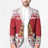 Traditional Maltese Imqaret Pastry Blazer Malta Imqaret Christmas Tree - Wonder Print Shop