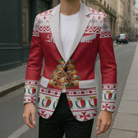 Traditional Maltese Imqaret Pastry Blazer Malta Imqaret Christmas Tree - Wonder Print Shop