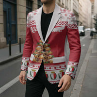 Traditional Maltese Imqaret Pastry Blazer Malta Imqaret Christmas Tree - Wonder Print Shop