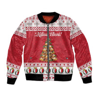 Traditional Maltese Imqaret Pastry Bomber Jacket Malta Imqaret Christmas Tree - Wonder Print Shop