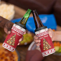 Traditional Maltese Imqaret Pastry 4 in 1 Can Cooler Tumbler Malta Imqaret Christmas Tree - Wonder Print Shop