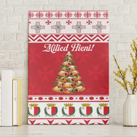 Traditional Maltese Imqaret Pastry Canvas Wall Art Malta Imqaret Christmas Tree - Wonder Print Shop