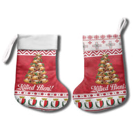 Traditional Maltese Imqaret Pastry Christmas Stocking Malta Imqaret Christmas Tree - Wonder Print Shop