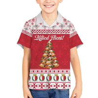 Traditional Maltese Imqaret Pastry Family Matching Long Sleeve Bodycon Dress and Hawaiian Shirt Malta Imqaret Christmas Tree - Wonder Print Shop