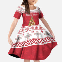 Traditional Maltese Imqaret Pastry Family Matching Off Shoulder Maxi Dress and Hawaiian Shirt Malta Imqaret Christmas Tree - Wonder Print Shop
