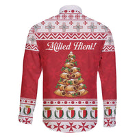 Traditional Maltese Imqaret Pastry Family Matching Off Shoulder Maxi Dress and Hawaiian Shirt Malta Imqaret Christmas Tree - Wonder Print Shop