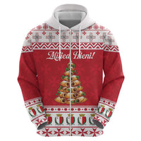 Traditional Maltese Imqaret Pastry Hoodie Malta Imqaret Christmas Tree - Wonder Print Shop