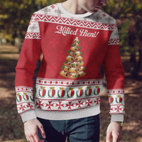 Traditional Maltese Imqaret Pastry Ugly Christmas Sweater Malta Imqaret Christmas Tree - Wonder Print Shop