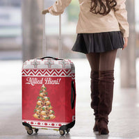 Traditional Maltese Imqaret Pastry Luggage Cover Malta Imqaret Christmas Tree - Wonder Print Shop