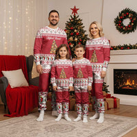 Traditional Maltese Imqaret Pastry Christmas Pajama Set Malta Imqaret Christmas Tree - Wonder Print Shop