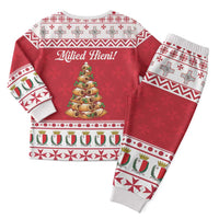 Traditional Maltese Imqaret Pastry Christmas Pajama Set Malta Imqaret Christmas Tree - Wonder Print Shop