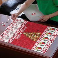 Traditional Maltese Imqaret Pastry Puzzle Malta Imqaret Christmas Tree - Wonder Print Shop