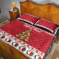 Traditional Maltese Imqaret Pastry Quilt Bed Set Malta Imqaret Christmas Tree - Wonder Print Shop