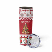 Traditional Maltese Imqaret Pastry Skinny Tumbler Malta Imqaret Christmas Tree - Wonder Print Shop