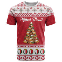 Traditional Maltese Imqaret Pastry T Shirt Malta Imqaret Christmas Tree - Wonder Print Shop