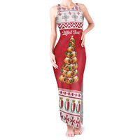 Traditional Maltese Imqaret Pastry Tank Maxi Dress Malta Imqaret Christmas Tree - Wonder Print Shop
