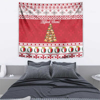 Traditional Maltese Imqaret Pastry Tapestry Malta Imqaret Christmas Tree - Wonder Print Shop