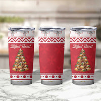 Traditional Maltese Imqaret Pastry Tumbler Cup Malta Imqaret Christmas Tree - Wonder Print Shop
