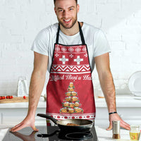 Cute Maltese Imqaret Pastry Christmas Apron Christmas Joy in Malta - Wonder Print Shop