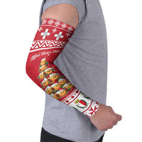 Cute Maltese Imqaret Pastry Christmas Arm Sleeves Christmas Joy in Malta - Wonder Print Shop