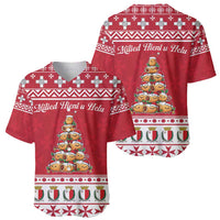 Cute Maltese Imqaret Pastry Christmas Baseball Jersey Christmas Joy in Malta - Wonder Print Shop