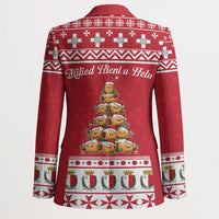 Cute Maltese Imqaret Pastry Christmas Blazer Christmas Joy in Malta - Wonder Print Shop