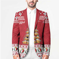 Cute Maltese Imqaret Pastry Christmas Blazer Christmas Joy in Malta - Wonder Print Shop