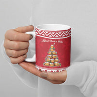 Cute Maltese Imqaret Pastry Christmas Ceramic Mug Christmas Joy in Malta - Wonder Print Shop