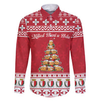 Cute Maltese Imqaret Pastry Christmas Family Matching Puletasi and Hawaiian Shirt Christmas Joy in Malta - Wonder Print Shop