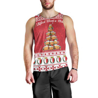 Cute Maltese Imqaret Pastry Christmas Men Tank Top Christmas Joy in Malta - Wonder Print Shop